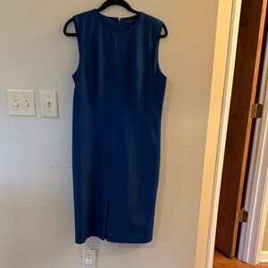 Banana Republic Classic Blue Midi Dress